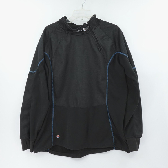 Freeze Out Thermal Protection Top Mens 2XL Black Base Layer Fleece Motorcycle - Picture 1 of 16
